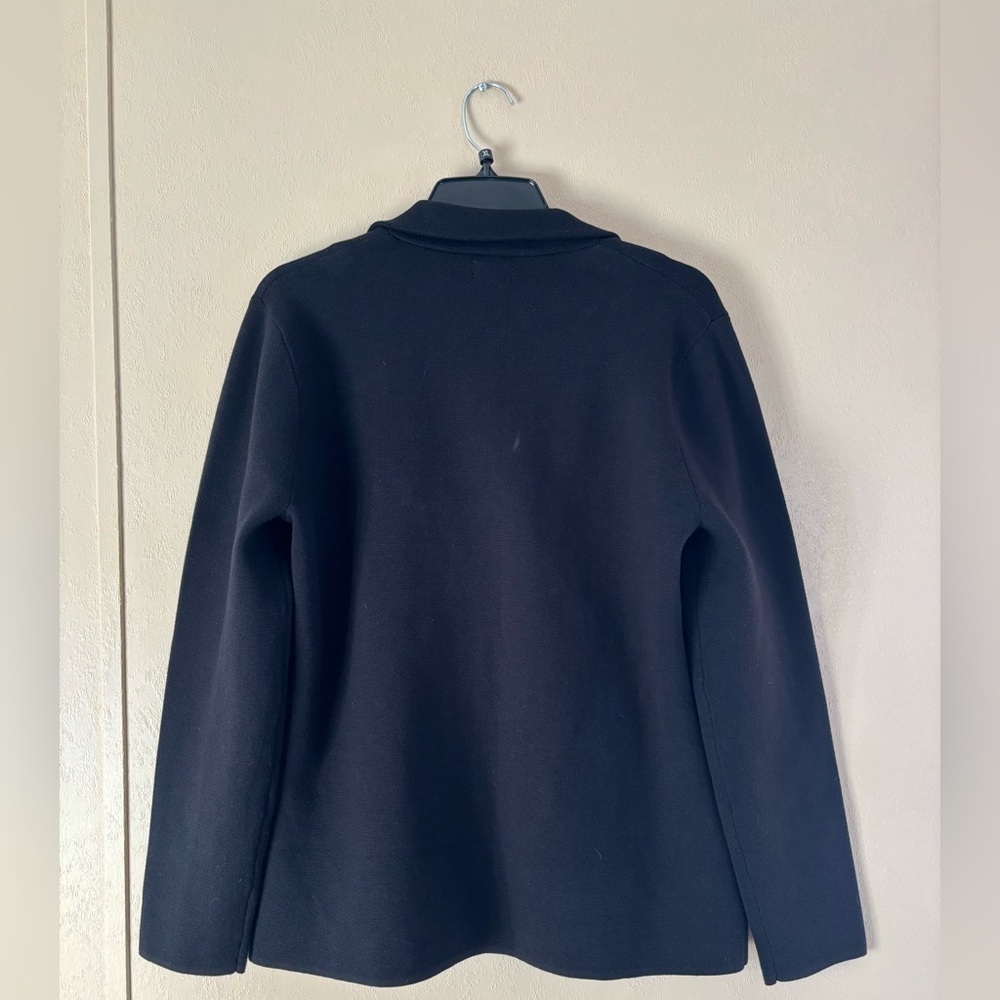 J. Crew Sweater Knit jacket sz L - Picture 2 of 4